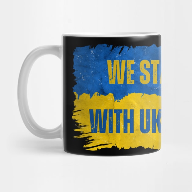 We Stand With Ukraine by Creatifly Graphic Tees
